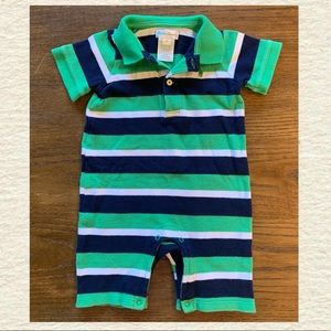 Ralph Lauren Boys Striped Shortall